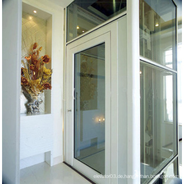 Glas home elevator innenaufzüge für 3 bis 5 personen